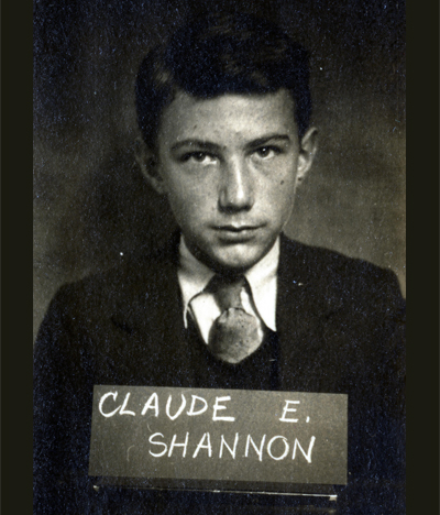 Claude Shannon in 1932